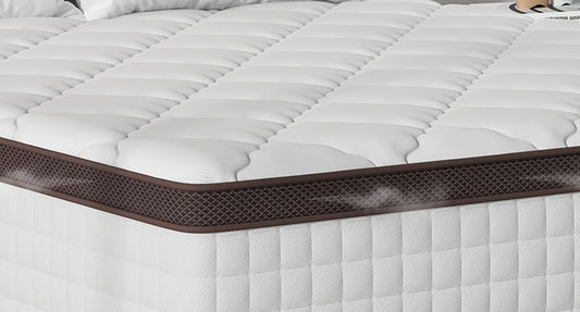 Sersper 10" Sersper Twin Hybrid Mattress – Memory Foam & Reinforced Pocket Coils, Medium Firm