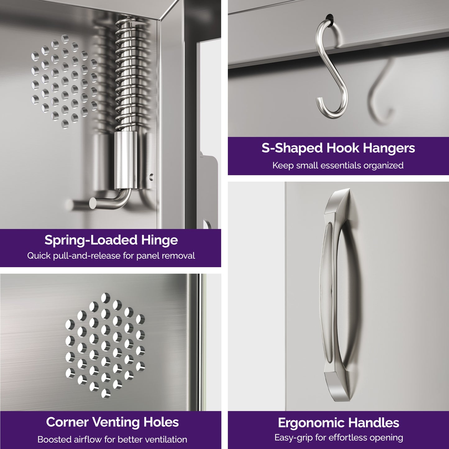 17" Single Access Door, Stainless Steel Outdoor Kitchen Access Door, All-Weather BBQ Door, Safe Storage for Grilling Station, Kitchen Sink, Bathroom Cabinet