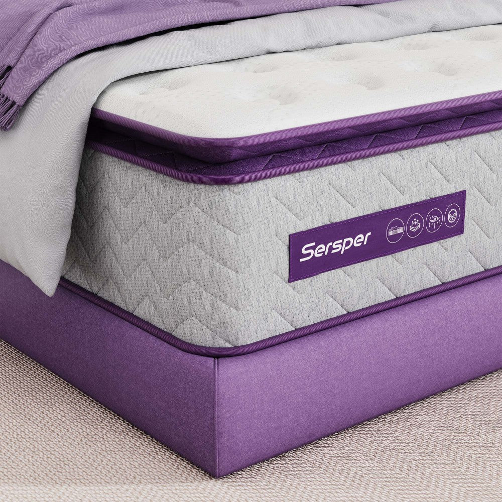 8 Inch Memory Foam and Innerspring Hybrid Mattress